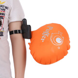 Puffer防溺水手环水中快速充气上浮自驾应急自救潜水游泳钓鱼冲浪漂浮 增强版手臂款 水中畅游 手腕通用