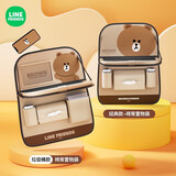 潮九玩五车载收纳袋挂袋汽车座椅后背后座置物架椅背后排小桌板车内用神器 椅背置物袋-BROWN款