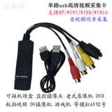 usb视频采集卡DV摄像机转录AV模拟老式录像磁带导入电脑彩B超