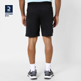 迪卡侬（DECATHLON）短裤男运动夏季薄款速干休闲健身跑步宽松裤ten 升级款-黑色（五分裤） S