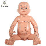 中研太和小儿推拿模型培训娃娃带穴位仿真按摩婴儿中医人体经络教学用全身