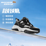 Skechers斯凯奇儿童绒绒靴（跃界系列）男大童鞋扣旋钮运动短靴402247L