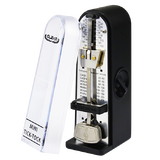 GLEAM迷你机械节拍器钢琴管乐小提琴吉他乐器通用便携式打拍器节奏器 黑色