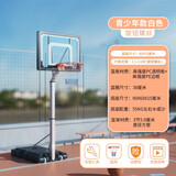 领跑虎（Lingpaohu）篮球架户外成人篮球框室内升降移动篮筐投篮架便携式家用灌篮高手 青少年8-16岁(2.1-2.6米)