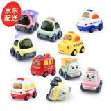 爱奇天使 小汽车玩具惯性车婴幼儿童小孩男女宝宝幼儿园早教玩具1-3-6岁 全套汽车10款