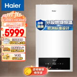 海尔（Haier）燃气壁挂炉热水器天然气采暖炉家用供暖免费上门设计欧洲标准工艺分段燃烧恒温L1PB26-HW1(T)U1