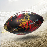 专选（PROSELECT） 橄榄球装备吸湿耐磨防滑室内室外比赛训练美式足球 9号 GR006-吸湿炫彩