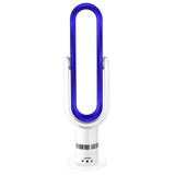 爱家乐电风扇空气循环扇无叶风扇家用落地扇遥控塔扇母婴儿童电风扇新品上市 深蓝