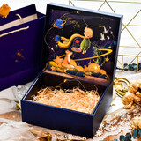 柯柯安礼品盒空盒子大号礼盒精美情人节送男生高级礼物包装盒生日礼物盒 小王子（袋+草+自动串灯） 大号30*21*10cm