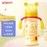 贝亲（Pigeon）PPSU迪士尼双把手奶瓶330ml LL号奶嘴 秋收时分 9月+ AA235