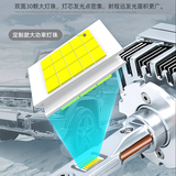 雪莱特110W汽车LED大灯H790059012超亮H11H4D2H聚近光远光一体灯泡D1D3S D4S-氙气灯升级LED专用(一对装)