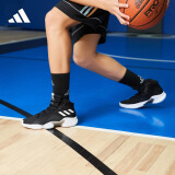 adidas PRO BOUNCE团队款实战篮球运动鞋男子阿迪达斯官方FW5746 黑/白 39(240mm)