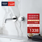 高仪（GROHE）暗装面盆龙头 入墙式冷热水龙头 隐藏式墙出水龙头2029200C