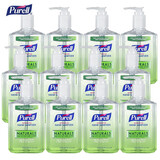 普瑞来Purell免洗洗手液 美国进口免洗手消毒液凝胶杀菌速干酒精 自然NATURALS*12