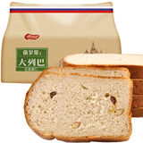 俄麦诺全麦面包大列巴400g 俄罗斯风味 早餐代餐 休闲零食 饼干蛋糕