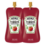 亨氏（Heinz）番茄酱 袋装番茄沙司 意大利面薯条酱 240g*2袋