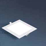 20×20方灯吸顶灯嵌入式led灯卫生间开孔17cm18×18 厨房面板灯 18w白光开孔（200-210mm）