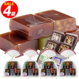 杉本屋 日本进口杉本屋什锦羊羹 豆沙琼脂糕日式红豆栗子抹茶味下午茶 【什锦羊羹320g*4袋】