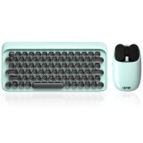 洛斐（LOFREE） LOFREE 洛斐 无线光电键鼠套装 DOT圆点蓝牙机械键盘鼠标DIY办公套装 蓝色