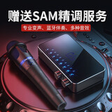 魅声 T9专业电脑外置声卡直播设备全套机架精调录音棚级电容麦克风蓝牙伴奏手机主播抖音快手k歌话筒 T9-E300（套装）
