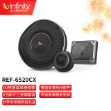 燕飞利仕（Infinity）汽车音响改装REF摇滚DJ两分频同轴喇叭高音头低音车载扬声器套装 REF-6520CX两分频套装 一套