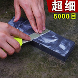 超细5000目天然青石磨刀石油石家用菜刀细磨石浆石砥石荡刀石粗磨石水滴青特大号磨刀器磨刀棒磨刀石 5000#青石20*5*2.5cm