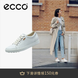 爱步（ECCO）板鞋女 时尚潮流百搭简约经典小白鞋日常休闲板鞋女 柔酷430003 白色43000301007 38 （偏小，建议选大一码）