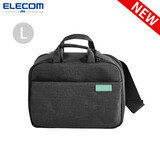 宜丽客（ELECOM） 摄影单反微单相机包单肩包一机一镜多功能旅行帆布手提斜跨off toco  黑色-大