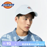 dickies 男女同款棒球帽 可调节潮流休闲鸭舌帽8 0 白色 均码