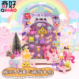 奇好【全网低价】橡皮 卡通礼盒小学生学习文具用品儿童玩具 幼儿园奖品创意擦得干净-梦幻城堡 8082