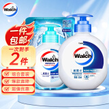 威露士（Walch）525ml瓶装丝蛋白+525ml袋装健康呵护洗手液健康呵护丝蛋白随机发
