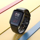 筱岙苹果机适用智能手表运动测血压心率男女多功能音乐睡眠礼物跑步微信支付防水生日微信信息提醒男女 黑色