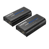 朗强LKV373A HDMI延长器网线150米郎强高清转网口录像机监控转网络传输放大器可过交换机局域网一对多 150米LKV373A-V4.0发射端+接收端