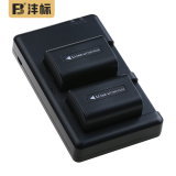 沣标（FB）索尼手持DV摄像机锂电池适用AX700/60/45/30 CX680/610 PJ675座充充电器 【700mAh】FV50两电双充套装