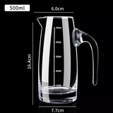 VTyee白酒杯小酒杯套装分酒器量酒器酒盅白酒盅一口杯 500ml分酒器