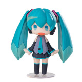 寿屋初音未来Q版公仔手办 MIKU GK粘土模型动漫周边送礼车载摆件玩具 积木初音Q版