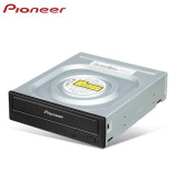 先锋(Pioneer)24倍速 SATA接口内置DVD刻录机 台式机光驱 黑色/支持windows XP/7/8/10系统/S21WBK