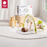 babycare婴儿健身架婴儿玩具脚踏琴婴儿游戏毯婴儿玩具0-6月音乐新生礼物 新款-蓝牙钢琴健身架