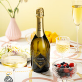 东方珍宝起泡葡萄酒Prosecco意大利原瓶进口法定产区DOC普罗赛克干型汽白 东方珍宝 1支装750ml