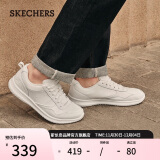 斯凯奇（Skechers）男鞋商务皮鞋舒适缓震板鞋休闲鞋耐磨运动工作鞋210835