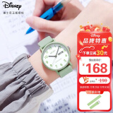 迪士尼（Disney）学生手表女孩简约防水双日历少女石英表初中生小学生手表11604GN