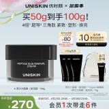 优时颜（UNISKIN）黑引力面霜50g滋润版紧致淡纹抗皱保湿提拉紧致护肤礼物送女友