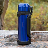 乐扣乐扣（LOCK&LOCK）手提保温壶户外家用便携车载保温瓶男女大容量1.8L蓝色LHC1477BLU