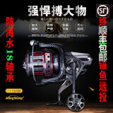 捍太郎防海水腐蚀18轴大型渔轮金属8000 1000012000鱼线轮远投锚纺车轮 18轴防海水腐蚀+200米线 10000系列  左右手互换型