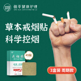 涅阳戒烟贴神器尼古丁戒烟棒控烟器纸替代品男女可用45贴/3盒周期款