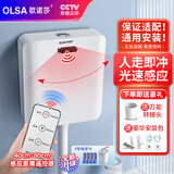 欧诺莎（Olsa）厕所红外线感应式家用公用卫生间蹲便器水箱自动水箱人走即冲 智能背感水箱【手感一体双模】