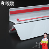 法意家居钛铝合金墙角保护条免打孔护角条护墙角防撞条防磕碰保护条可定制 珠光白(宽3.9cm) 1.0米