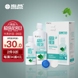 海昌 草本物语舒爽护眼美瞳隐形眼镜护理液360ml+120ml盒套装