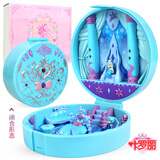 叶罗丽娃娃周边玩具宝石盒子女孩礼物精灵梦过家家海公主儿童节礼物套装 冰公主-冰晶宫