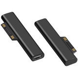 Delippo 适用于微软（Microsoft）Surface Pro3/4/5/6/7/8/9 Laptop/Go/Book充电器平板笔记本电脑电源线 微软诱骗头3A内（15V4A以上勿拍) 便携式